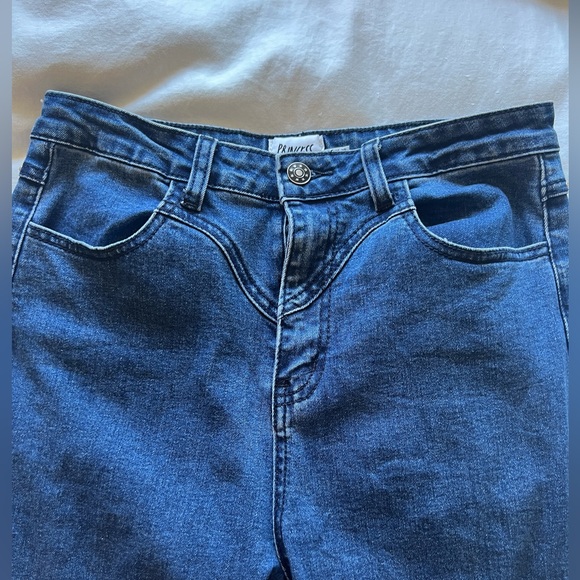 Princess Polly Rhinestone Flare Jeans - Picture 2 of 4